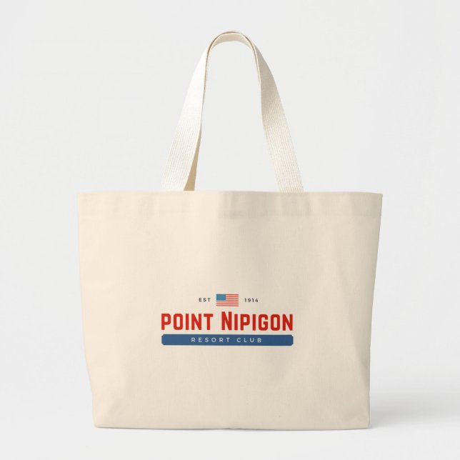 Nipigon Flag Jumbo Tote (Front)