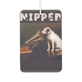 Nipper The Dog His Master's Voice  Car Air Freshener