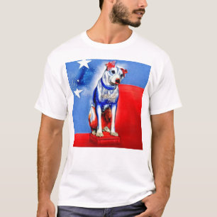 Nipper, The RCA Dog Independence Day T-Shirt