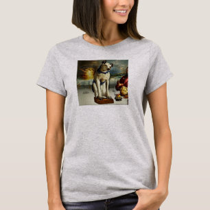 Nipper, The RCA Dog Last Supper T-Shirt