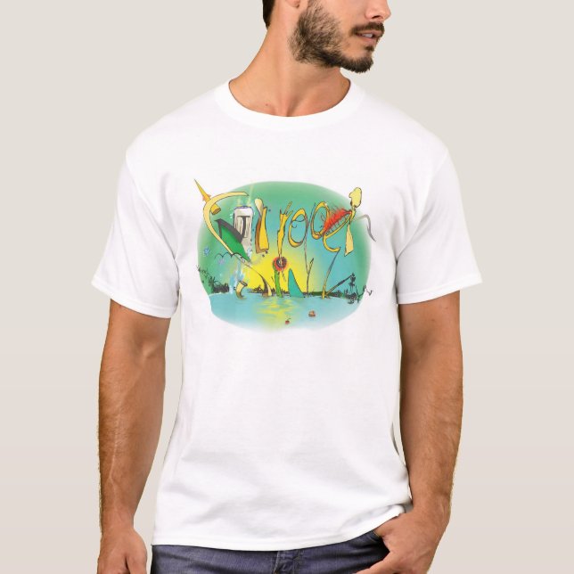 nippersink front only without boarder T-Shirt (Front)