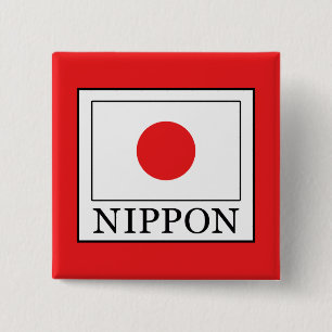 Nippon 15 Cm Square Badge