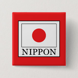 Nippon 15 Cm Square Badge
