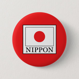 Nippon 6 Cm Round Badge