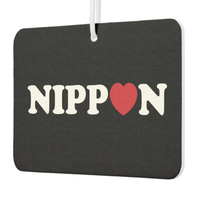 Nippon Love Heart Air Freshener (Left)