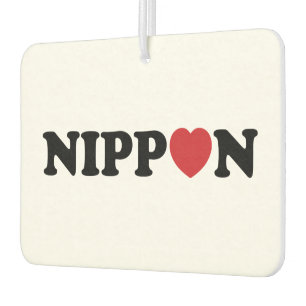 Nippon Love Heart Car Air Freshener