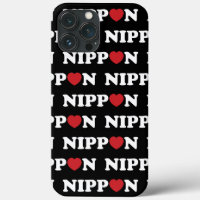 Nippon Love Heart Case-Mate iPhone Case