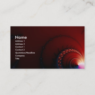 Nips - Fractal Art Business Card