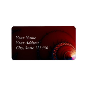 Nips - Fractal Art Label