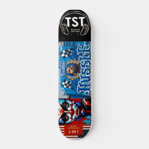 NIPSEY THE GREAT Skateboard, 7¾" Deck Skateboard
