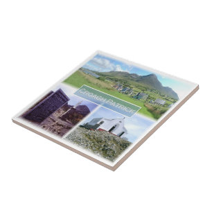 NIR009 CROAGH PATRICK, Northern Ireland, Ceramic Tile