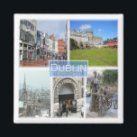 NIR012 DUBLIN, Northern Ireland, Fridge Magnet<br><div class="desc">Here you will find the souvenir of your vacation. (NIR012 DUBLIN, Northern Ireland Fridge magnet). Amaze friends and relatives with the unique souvenirs from your great trip. Try us. #LeoPepeDesign - guinness storehouse entrance, castle skyline, europe northern ireland united kingdom, grafton street, molly malone, leopepedesign, travel trip photo tourism, gift...</div>