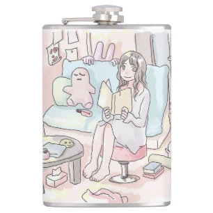 Nirakujiku Hip Flask