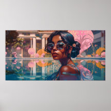 Niravi swimming in paradise