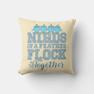 Nirds of a feather cushion