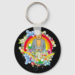 Nirvana Buddha Key Ring