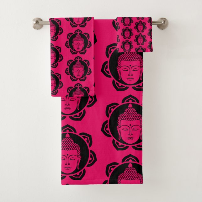 Nirvana Buddhist Bath Towel Set (Insitu)