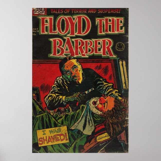Nirvana  Floyd The Barber Andy Griffith Parody Com Poster (Front)