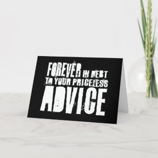 Nirvana Lyrics greetings card