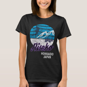 Niseko Hokkaido Island Japan Ski Resort Snowboardi T-Shirt