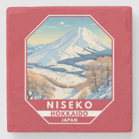 Niseko Hokkaido Japan Winter Travel Art Vintage
