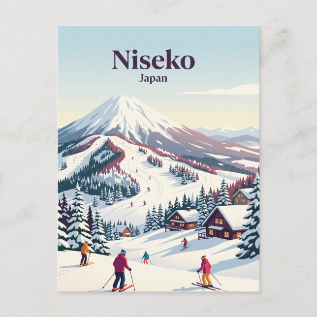 Niseko Japan Postcard (Front)