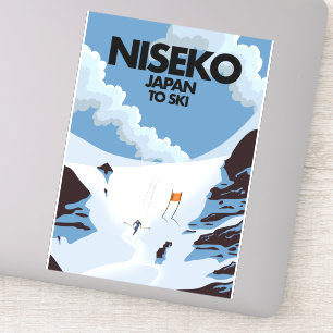 Niseko Japan ski print