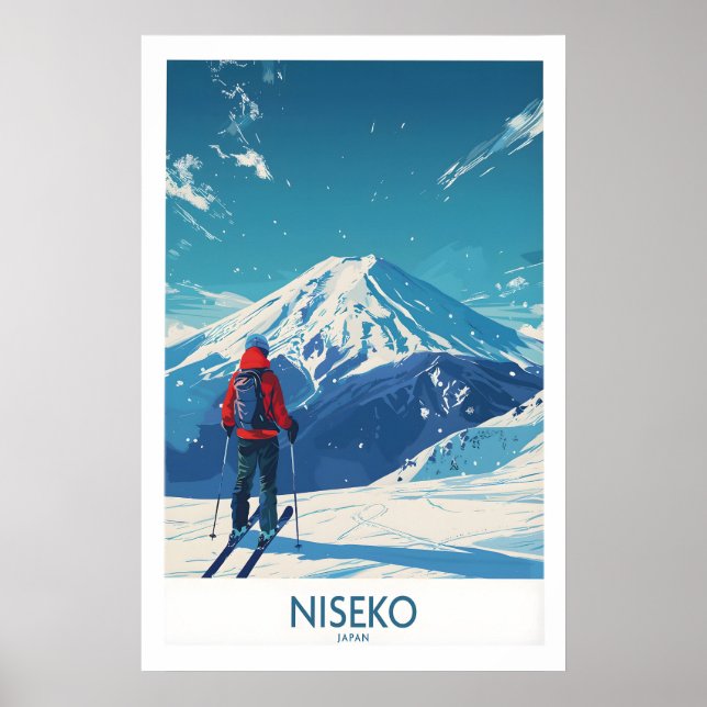 Niseko Ski Poster - Japan 1 (Front)