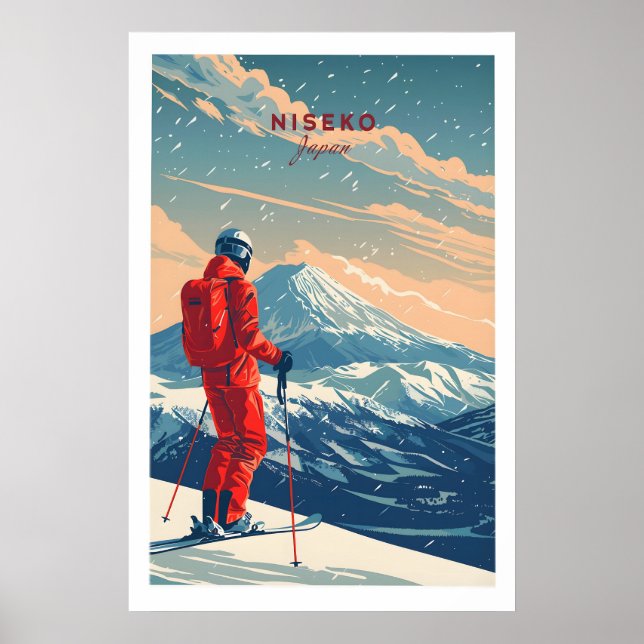 Niseko Travel Poster - Japan 1 (Front)