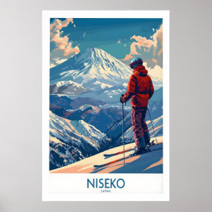 Niseko Wall Art Print - Ski Poster Japan 1