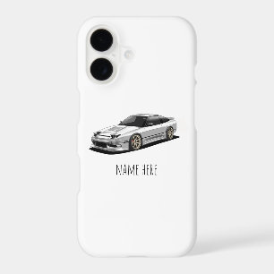 nissan 240sx hand drawn artwork 
