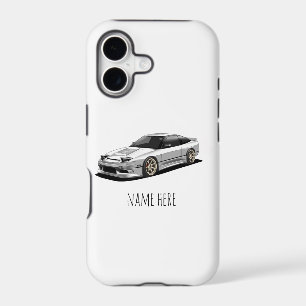 nissan 240sx hand drawn artwork 