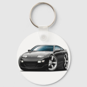 Nissan 300ZX Black Car Key Ring