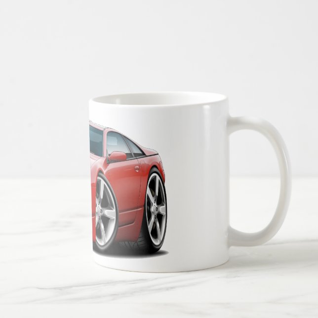 Nissan 300ZX Red Car Coffee Mug (Right)