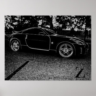 Nissan 350z poster