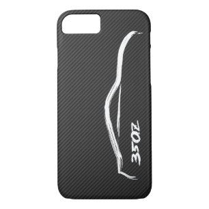 Nissan 350Z White Silhouette Logo iPhone 8/7 Case