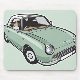 Nissan Figaro Emerald Green Mouse Pad