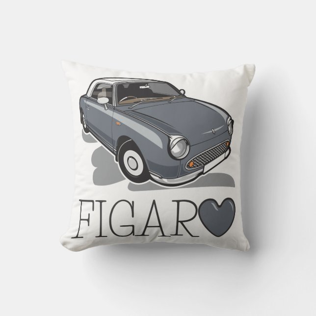 Nissan Figaro Lapiz Grey Cushion (Front)