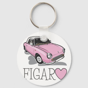 Nissan Figaro Pink Key Ring