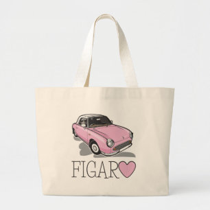 Nissan Figaro Pink Large Tote Bag