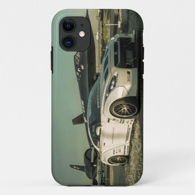 NISSAN GT-R WIDEBODY WITH SR-71 BLACKBIRD Case-Mate iPhone CASE (Back)
