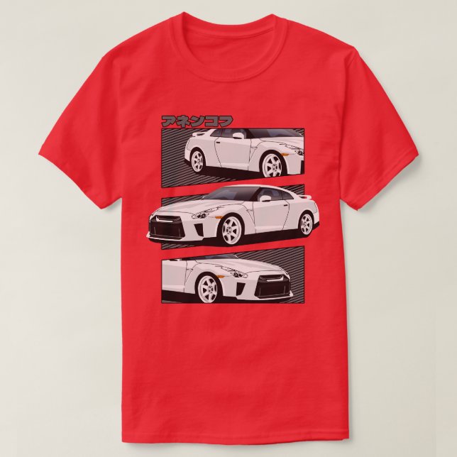 Nissan GTR r35 T-Shirt (Design Front)