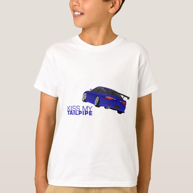 Nissan s13 (180sx/200sx/240sx) - Blue T-Shirt (Front)