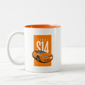 Nissan S14 Silvia Zenki Two-Tone Coffee Mug