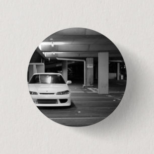 Nissan Silvia pin/plates 3 Cm Round Badge