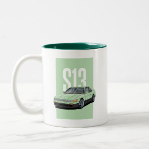 Nissan Silvia S13 Two-Tone Coffee Mug