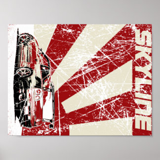 Nissan Skyline Poster