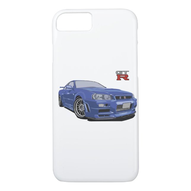 Nissan Skyline R34 phone case (Back)