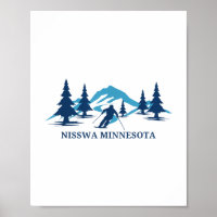 Nisswa Minnesota Ski Resort Skiing Skier _1