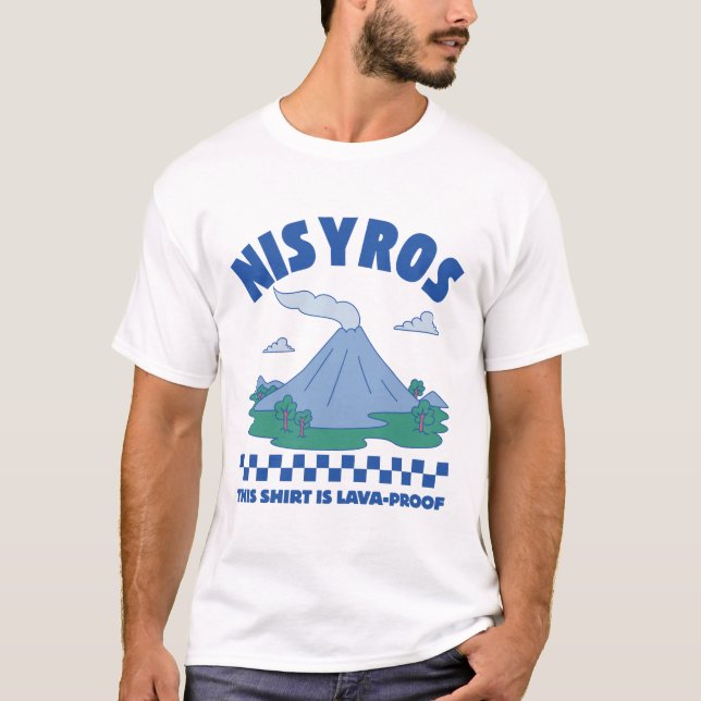 Nisyros: this shirt is lava-proof (Front)